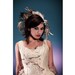 Liaison Collection by Kat Swank Custom Made Headband Headdress with Vintage Beading, Feathers and Flowers- Your Colors-. OOAK Head piece.