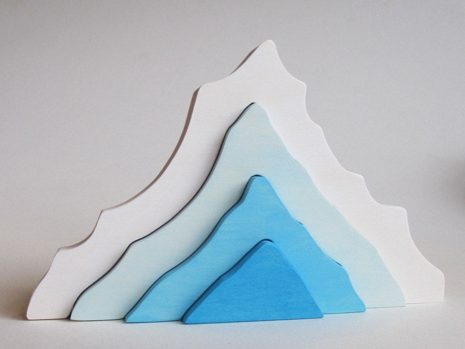 Iceberg Stacking toy- Natural Wooden Toy- Imagination Kids