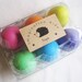 Wooden Easter Eggs Pastel Rainbow - Waldorf- Natural Toys- Bunny