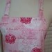 SALE Womens Full Apron - Sweetheart Valentine