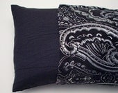 Eye Pillow Lavender and Flax Seed in an Elegant Brocade - Bath and Beauty on Etsy