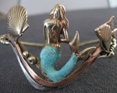 Mermaid bracelet bronze copper silver