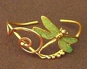 Dragonfly bracelet cuff 2