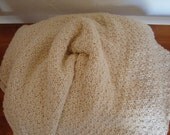 Luxurious organic cotton / bamboo baby blanket  Made to order