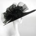 Black  Kentucky Derby or Wedding Hat