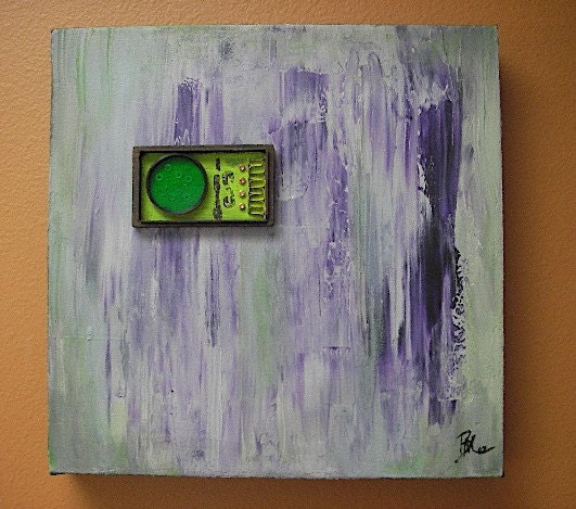 Essence of that which is actual - Steampunk - Found Object - Mixed Media- Original Art