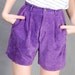 Holiday Sale vtg 90's Leather Shorts winter mini Menswear CHIC XS/S SALE