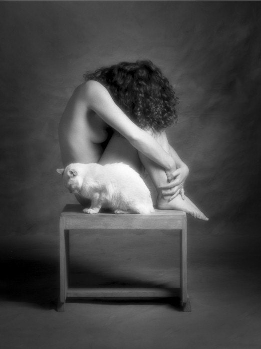 Woman Dreaming Of Being A Cat