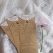 Custom for Alex - Vintage Lace Doily Wedding Programs- Save the Date - Baby or Bridal Shower - Engagement Party - Escort Card