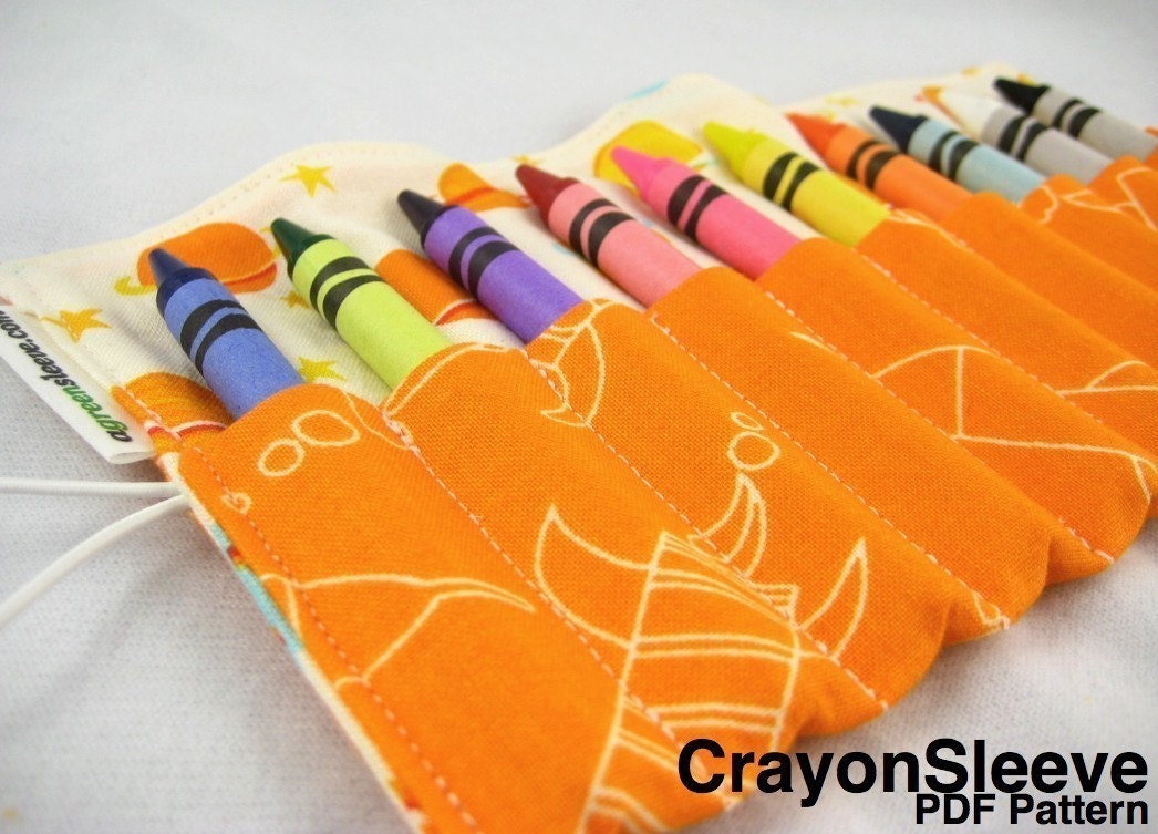 crayon roll tutorial