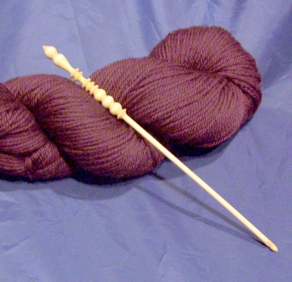 choose D, E, F, G, 7, H, I, J, K Brittany Natural Birch Wood Crochet Hook -  made in USA