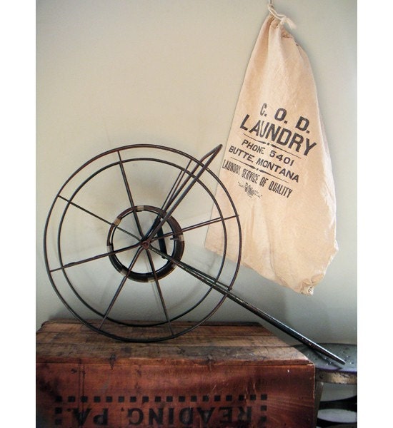 Vintage Garden Hose Reel By Luckylittledot On Etsy