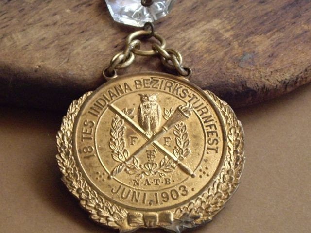 Sound Mind, Sound Body--A 1903 Bezirks-Turnfest Medal