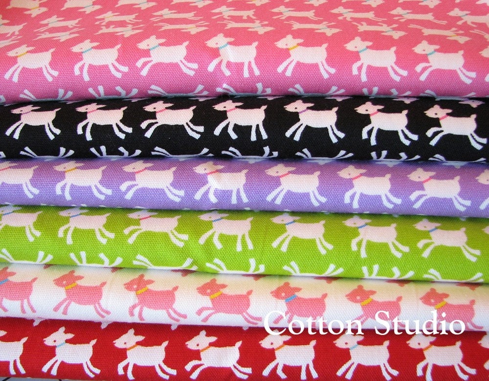 Special Kawaii Japanese Goat Fabric Sample Set