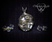 Shimmering Clear Whimsy Pendant