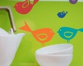 Little Birds Wall Vinyl Decals Art Graphics Stickers