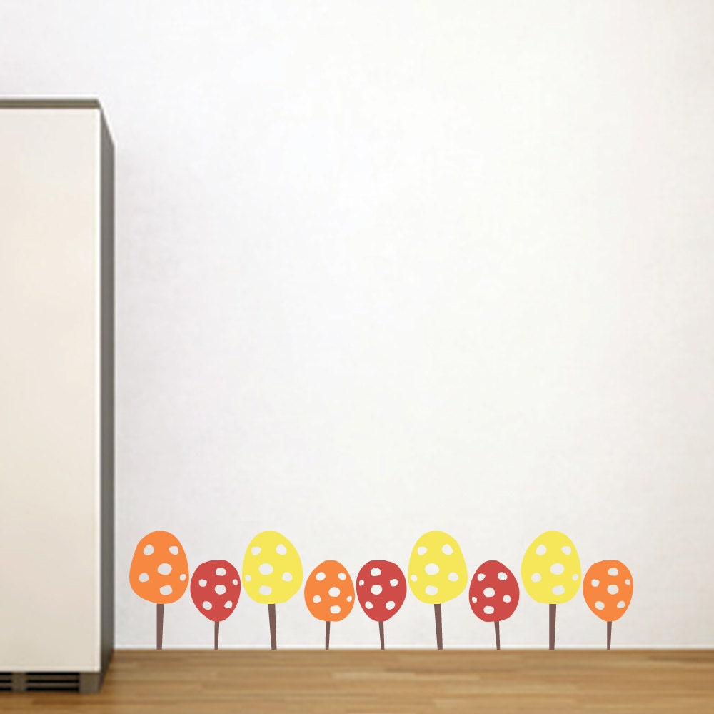Little Forest Wall Vinyl Decals Art Graphics Stickers