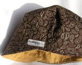 Perfectly Paisley REVERSIBLE Brimster - size 12M- 2T