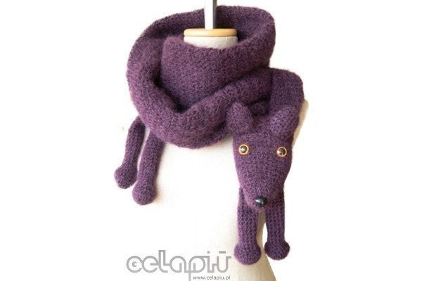 Fox - long in Plum