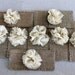 8 Burlap Silverware Holder Set of 8