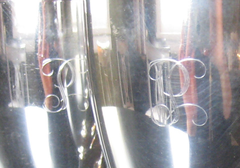 Silver Wine Goblets