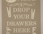 The Laundry Room, Fluff and Fold, Typography, Wall Art, Word Art, Sign, Decor