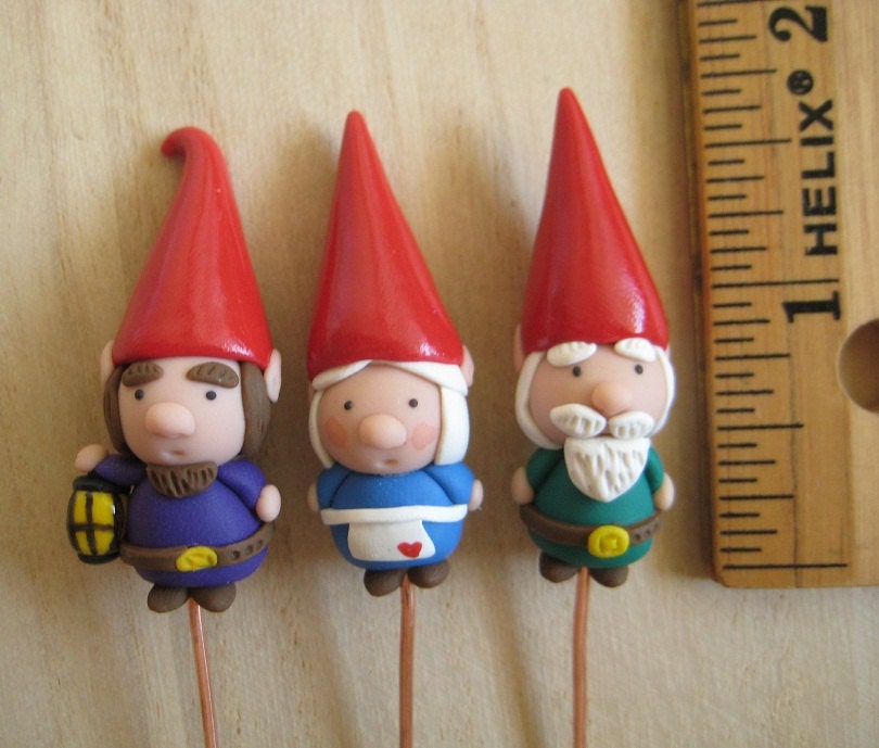 Sale Three Tiny Gnomes