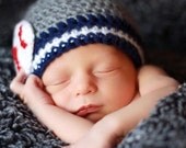 Crochet Diaper Cover and Team Colors Beanie Photo Prop. (choose your own team) featured in New York Yankees (MLB) 0-3 months