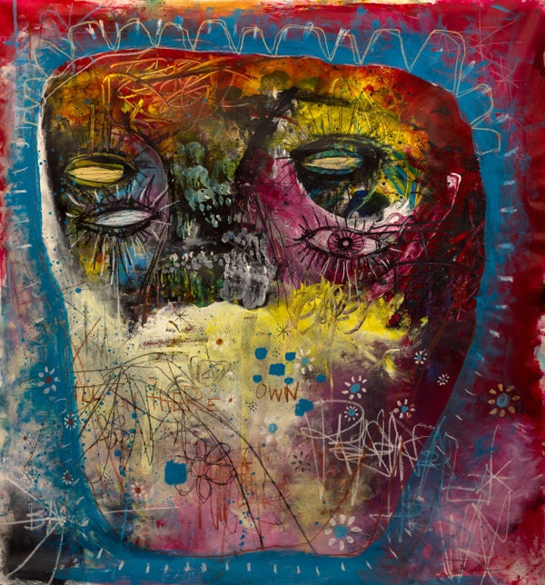 Magic Spirit Print - Jesse Reno  - 13"x19" - Blossom