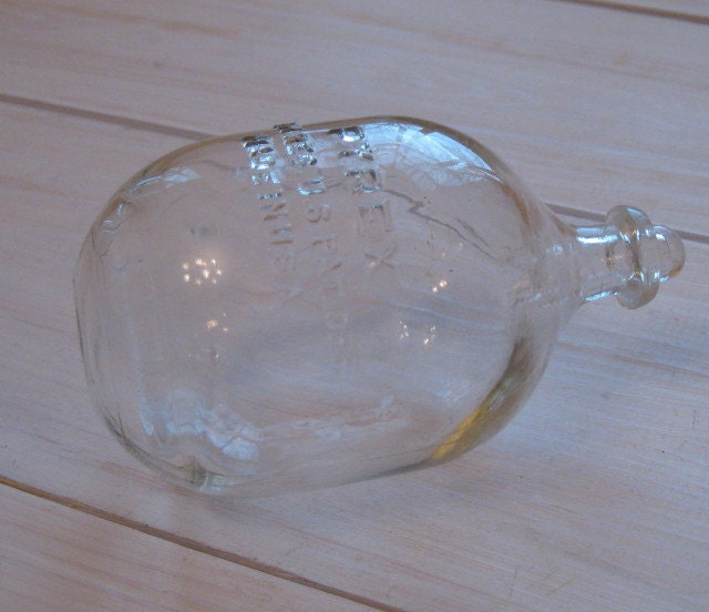Vintage Pyrex Glass Toilet Bowl Float by tolemountain on Etsy