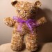 Knit Teddy Bear / Rupert the Lovable / Shabby Chic