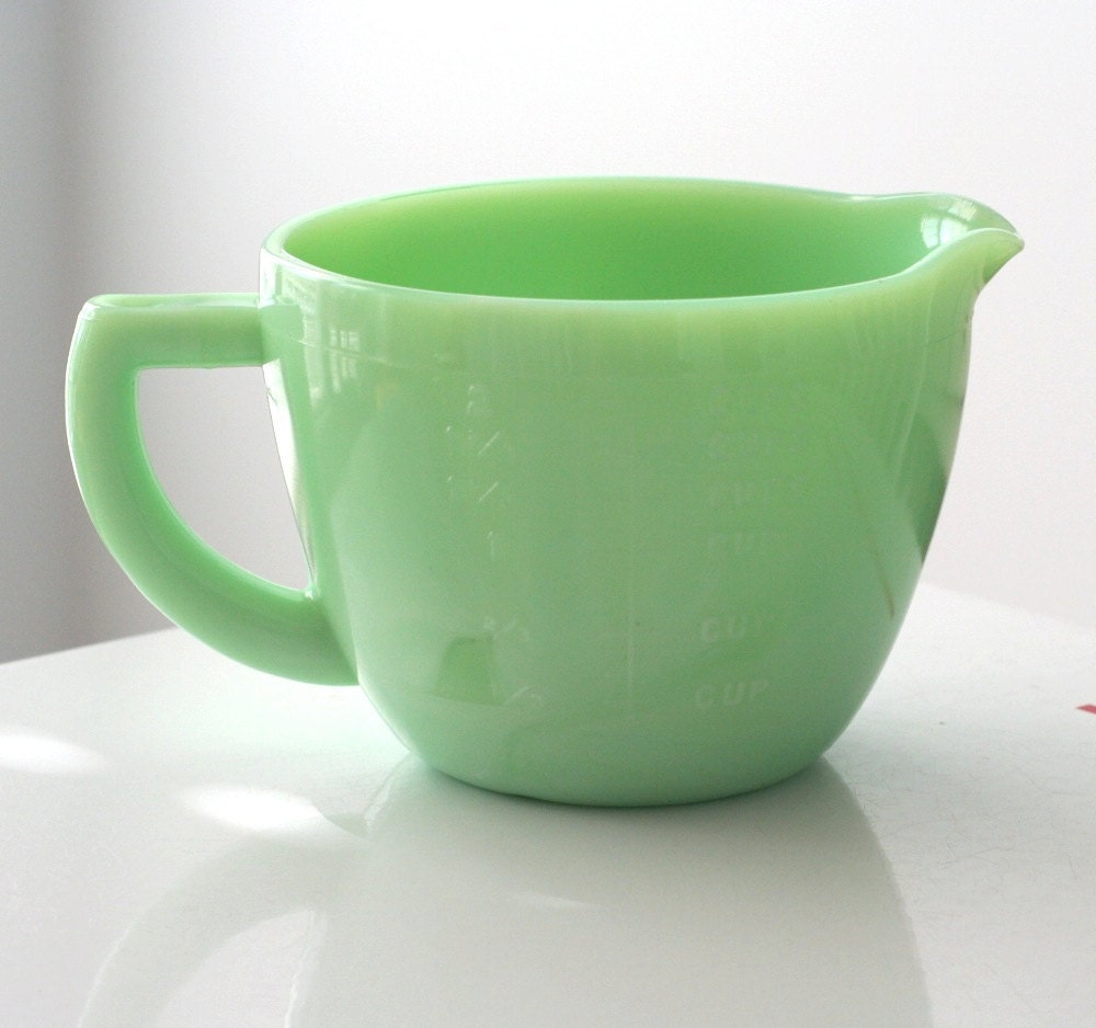 RESERVED - McKee Jadite Measuring Cup