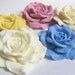 Rose Soap Favors: 20 Rose Soaps Custom Made for Wedding, Shower and Party Favors