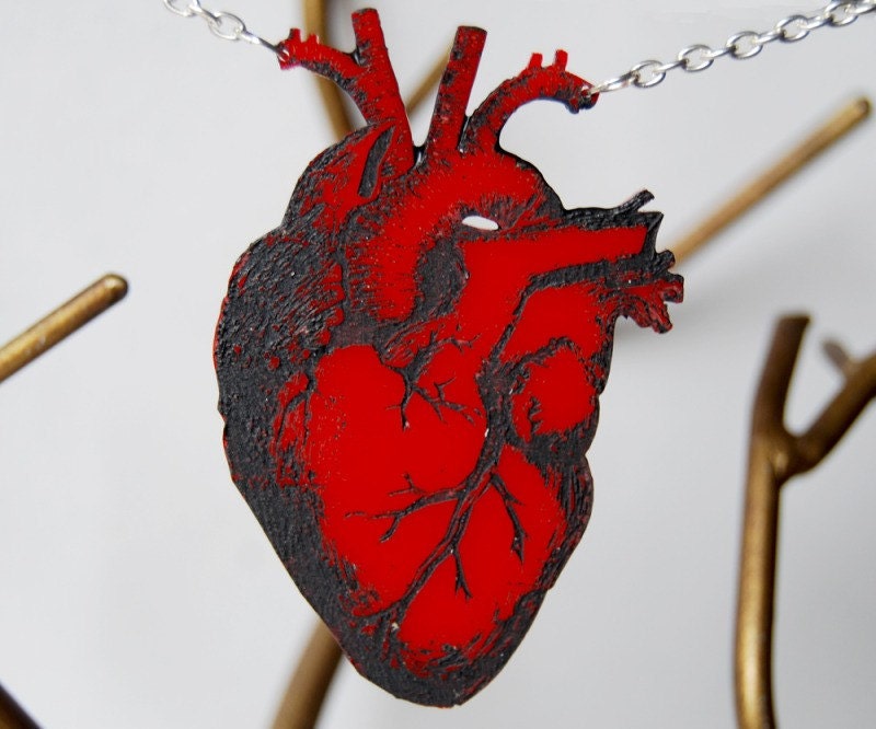 Corazon Arcylic Necklace