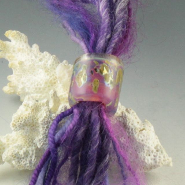 Dread Bead Wispy Afternoon, Dreadlock bead