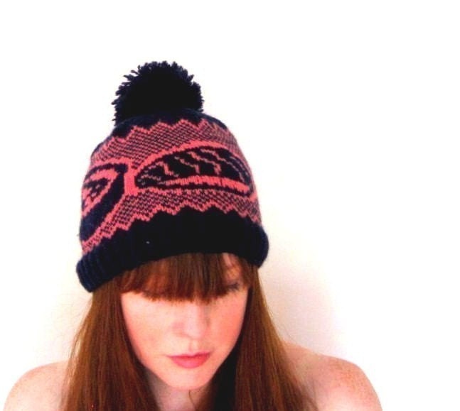 PDF knitting pattern-  fair isle sushi hat