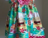 Hawaiian Hula Halter Top/Dress Toddler Infant size 6m-9m, 9m-12m,12-18m,18-24mos, or 2t