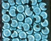 25 Acrylic Miracle Beads - Aqua Illusion - 8mm