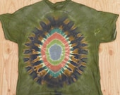 Camouflage Egg Tie Dye T-Shirt (Fruit of the Loom Size 3XL) (One of a Kind)