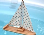 Sweet and SImple Nautical Sailboat