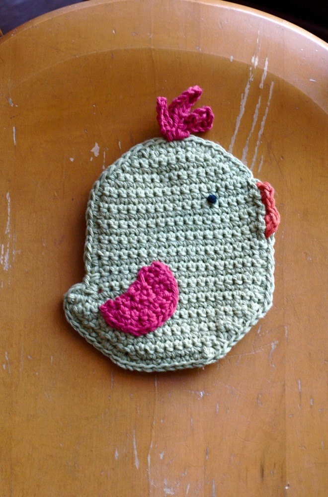 Little Birdie Potholder/Trivet