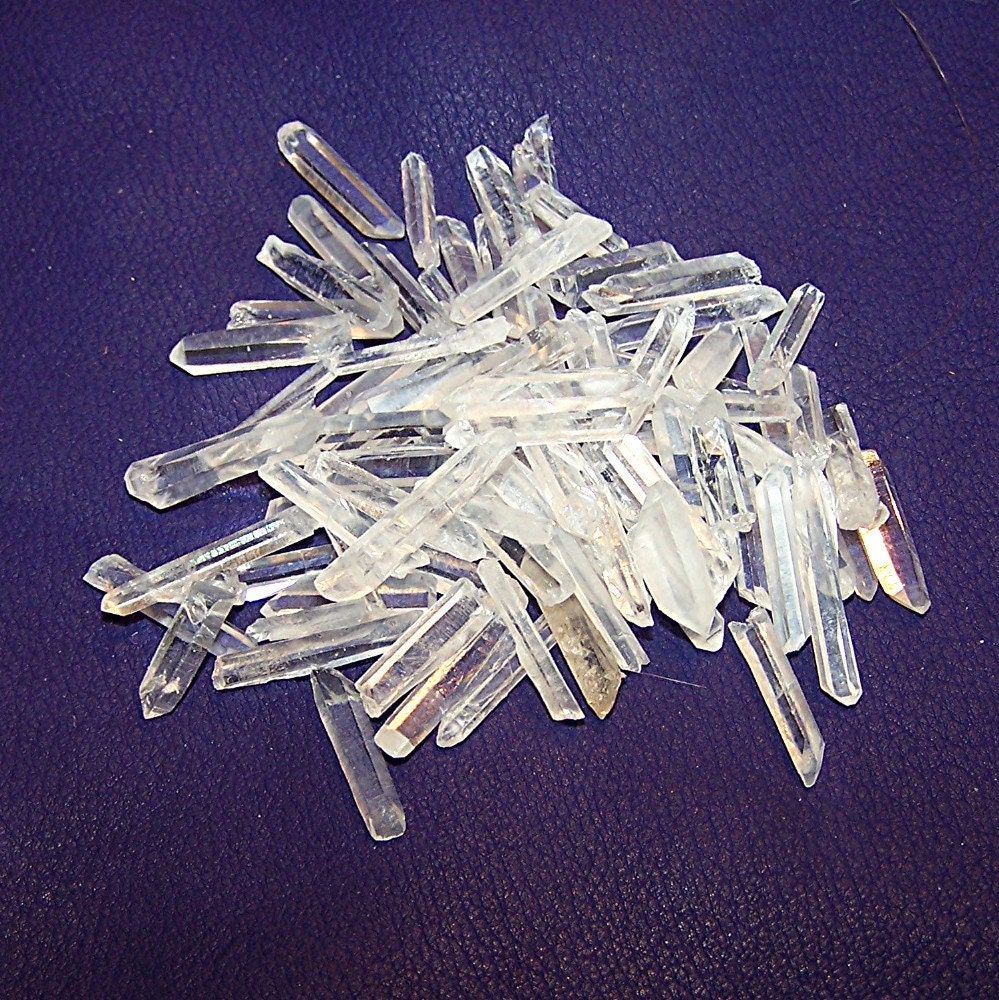 Lot of 50 Quartz Crystal Points