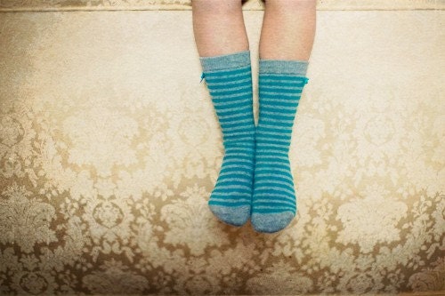 Striped Socks - Fine art Print