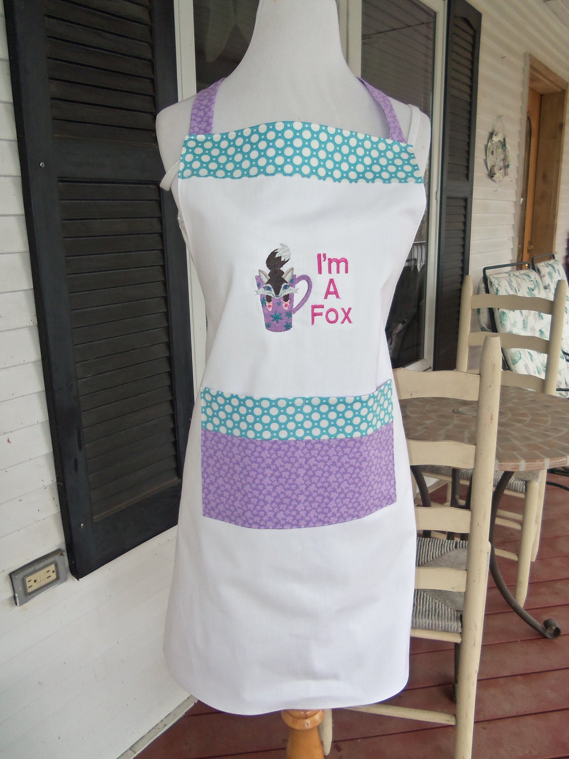 I'm A Fox Whimsical Apron