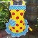 Splash of Color Child's Ruffled Apron