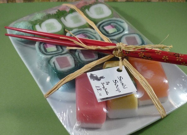 Sushi Soap Sampler, MEGA HUGE SET made to order