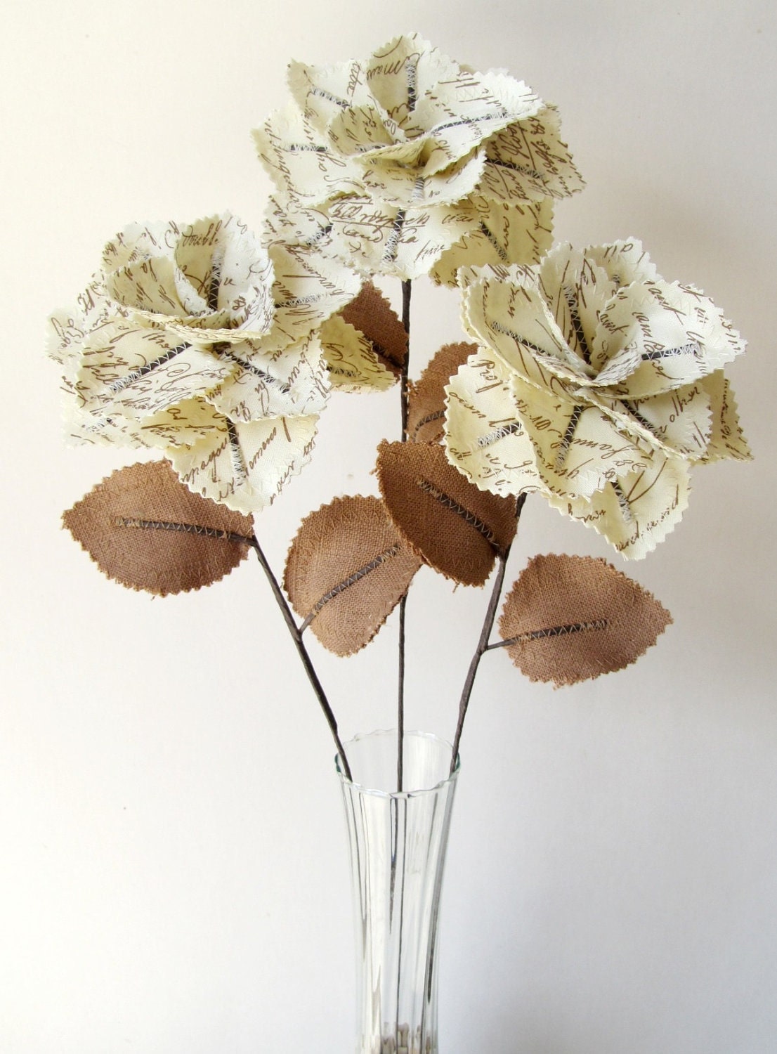 Custom Fabric Flowers - Reserved for Christine