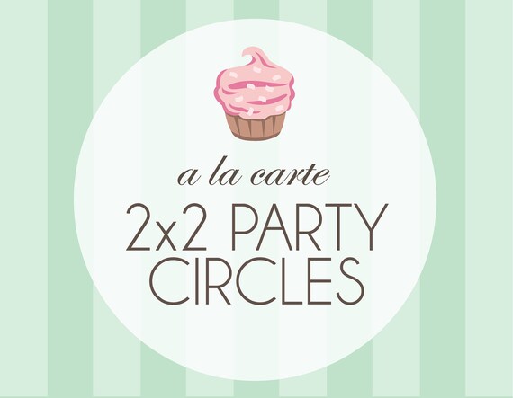Printable 2x2 Party Circles Il_570xn