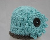 Openweave Puff Stitch Beanie, Crochet Pattern Pdf with 2 Flower Blossom Styles included