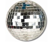 Disco Ball Round Mousepad
